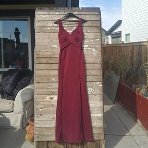 COPY - Emerald Sundae | Size S Red Floor Length D…